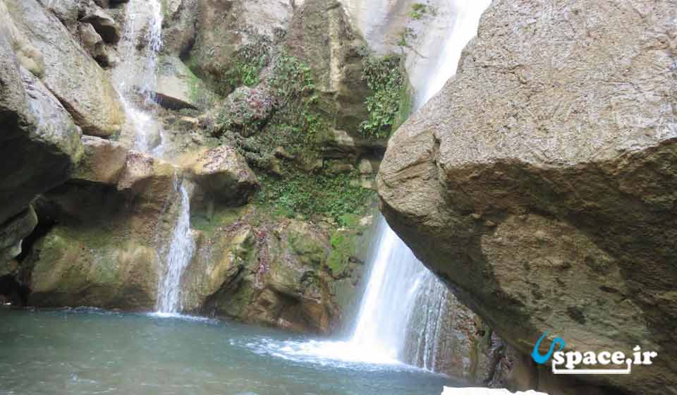 آبشار کلشتردر نزدیکی اقامتگاه بوم گردی روخانکول-روستای براگور استان گیلان